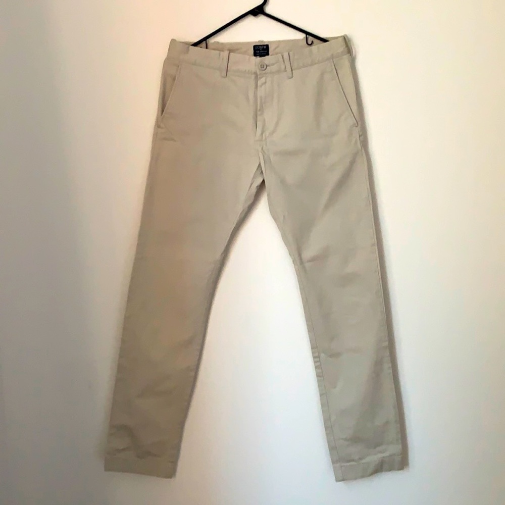 J. Crew Driggs khaki pants